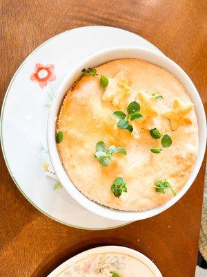 Potato cheese chowder pot pie