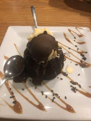 Mini Molten Chocolate Cake