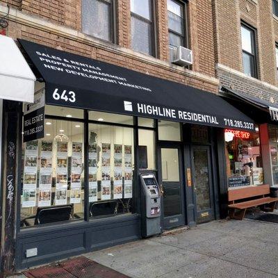 Prospect Heights office, 643 Vanderbilt Ave @ Prospect Pl