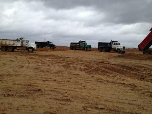 Dump Trucking Service 
 Select Fill Dirt Services