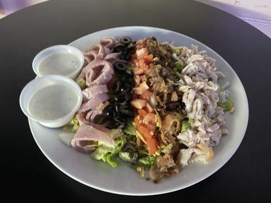 House salad for a customer!