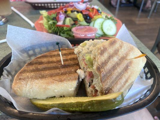 Tuna melt  Totally Veggie Salad