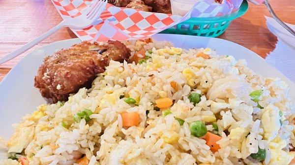 Seafood fried rice