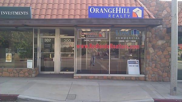 Orangehill Realty Office.  The Most Trusted Realtor in Redlands.