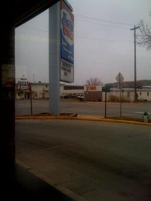 Looking Out into the Cold Desolation of Green River, Wyoming