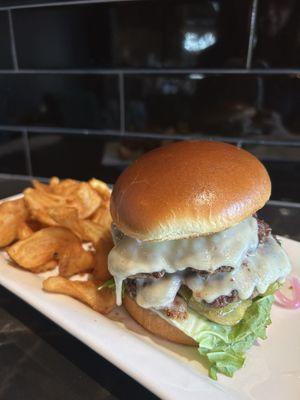 The brickyard burger