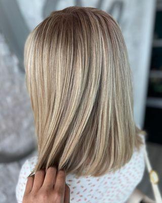 Full Blonding + shadow root