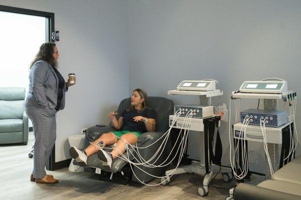 Advanced electrical stimulation systems to reduce pain and speed healing