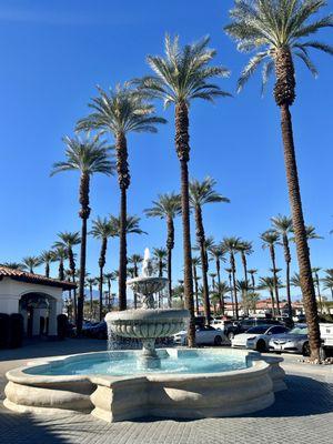 Fountain outside