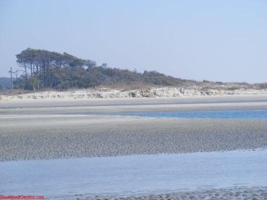 Little island at Cherry Grove Beach