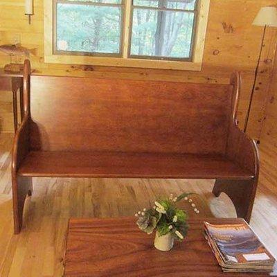 Custom Maple Church Pew