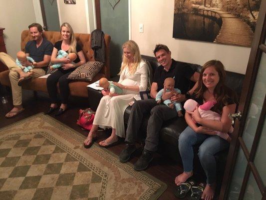 Prenatal breastfeeding classes are the first Tuesday of every month at Natural Birth Center in Beverly Hills!!