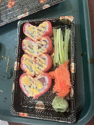 Sushi heart