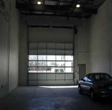 The drive-in loading area makes it convenient to unload items from your vehicle without having to deal with the weather.