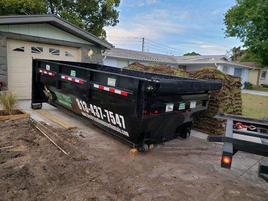 Landscaping project? Call us now for your dumpster rental.