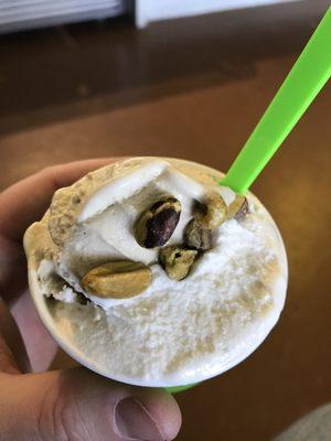 Pistachio salted caramel