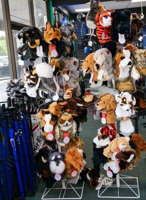 Daphne's Headcovers for all the fans of animals.