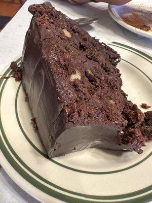 Dark chocolate hazelnut cake!