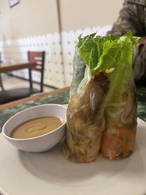 Chicken Fresh Spring Rolls