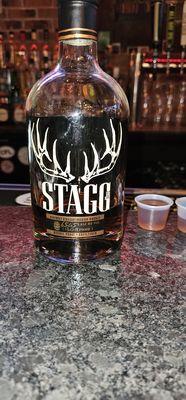 Stagg hard to find allocated bourbon