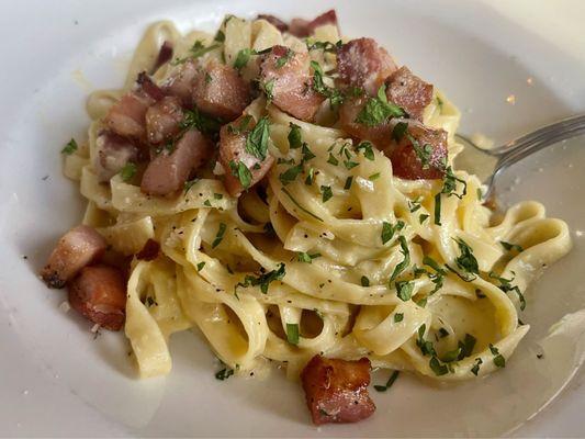 Tagliatelle Carbonara