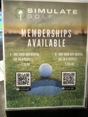 Monthly membership plans available