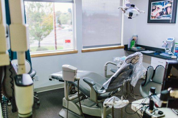 Operatory at childrens dentist Beavercreek Dental Oregon City