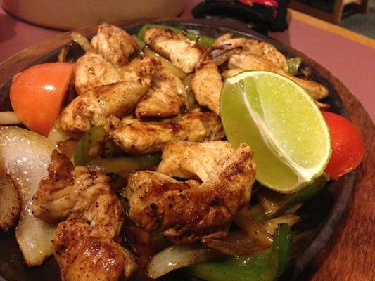 Fajitas were awesome!