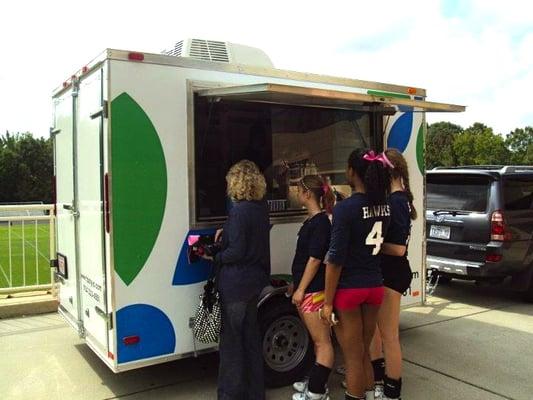 Serve for the Cure fundraiser at Charlotte Latin School