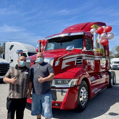 Congrats to our sweepstakes winner! He will be taking home this Western Star!