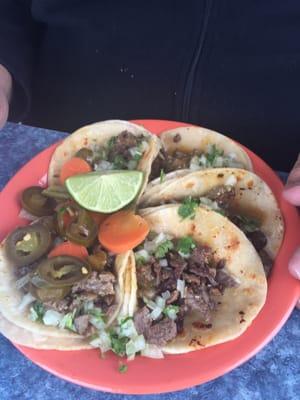 Steak tacos!