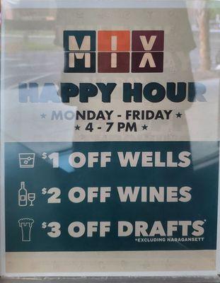 Happy hour | great after work refreshments!