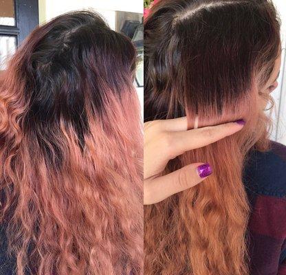 Color Correction as advertised on Danielle's Instagram