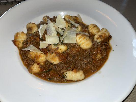 Gnocchi Bolognese