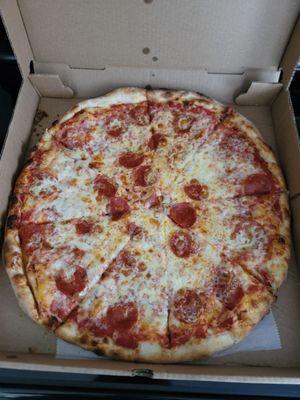 Pepperoni pizza