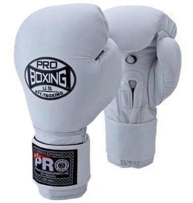 Pro Leather Deluxe Training Gloves available in different ounces. A great glove to train with check them out at Pro Boxing LA