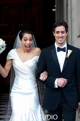 The Wedding of Erik& Sarah in St. Louis Cathedral, Jackson Square, New Orleans Louisiana