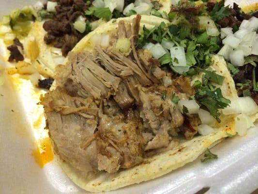 Taco de carnitas