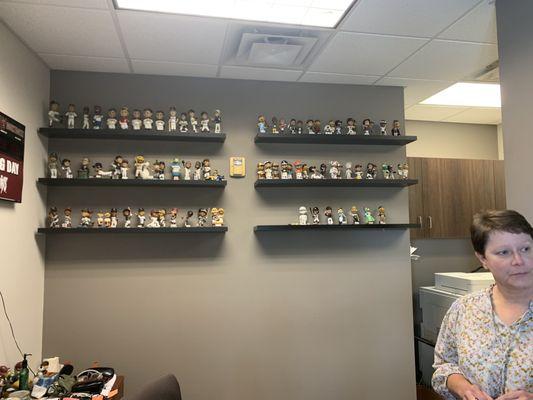 What a great bobble head collection.