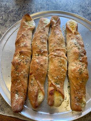 Pepperoni and cheesesteak rolls