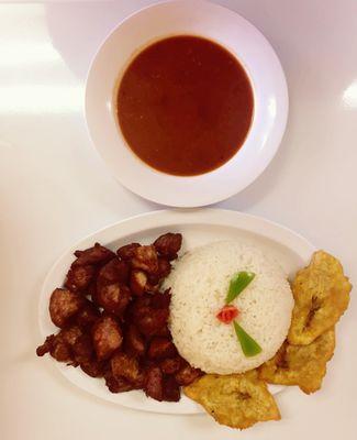 Carne frita Fried meat...(pork)