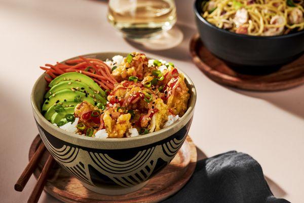 Chicken Donburi Bowl - Kelp Sushi Joint Tampa