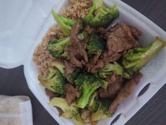 Beef and broccoli