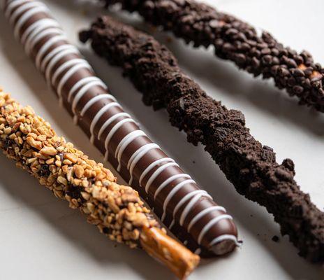 Chocolate Covered Pretzels