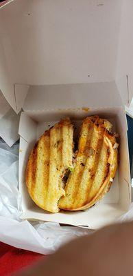 Chicken bacon ranch panini