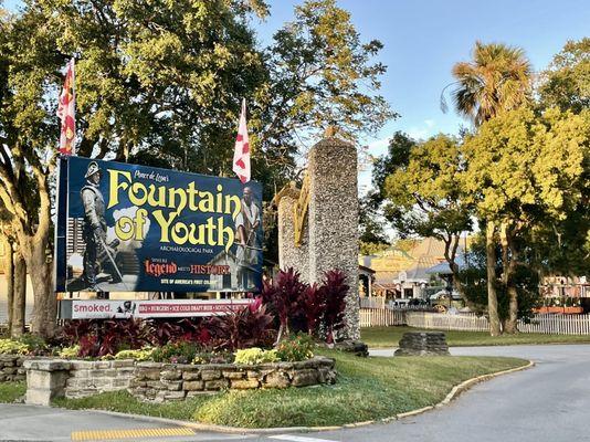 fountain of youth archaeological Park