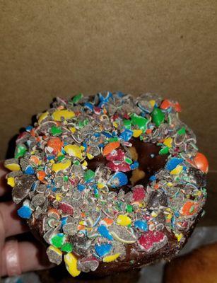 M&M donut