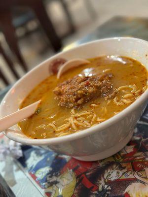 Spicy miso ramen !