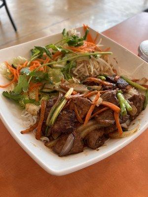 Vermicelli Bowl, Beef Lemongrass