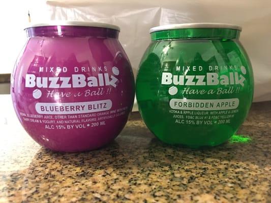 They have BuzzBallz for $2.99 each